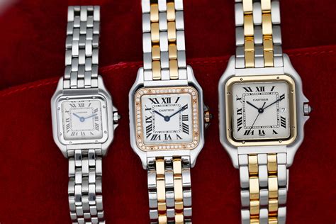 vintage cartier watch dupe|knockoff cartier panthere watch.